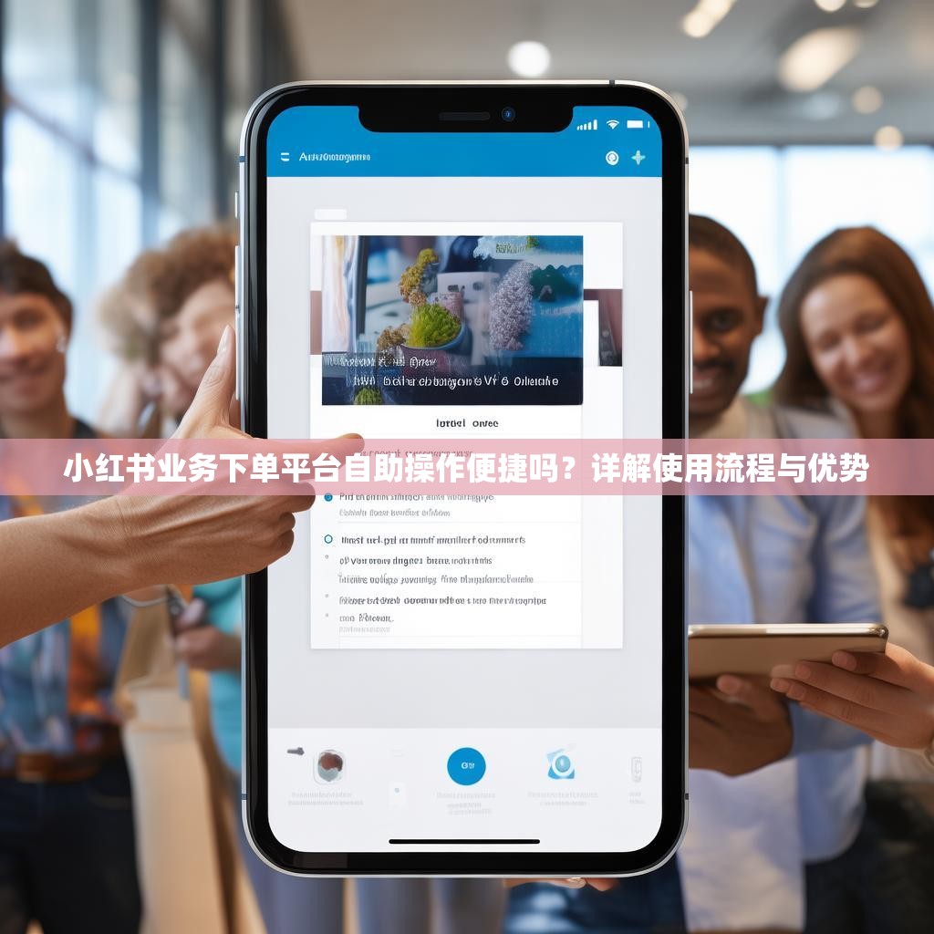 小红书业务下单平台自助操作便捷吗？详解使用流程与优势