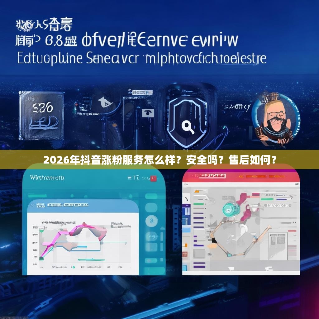 2026年抖音涨粉服务怎么样？安全吗？售后如何？