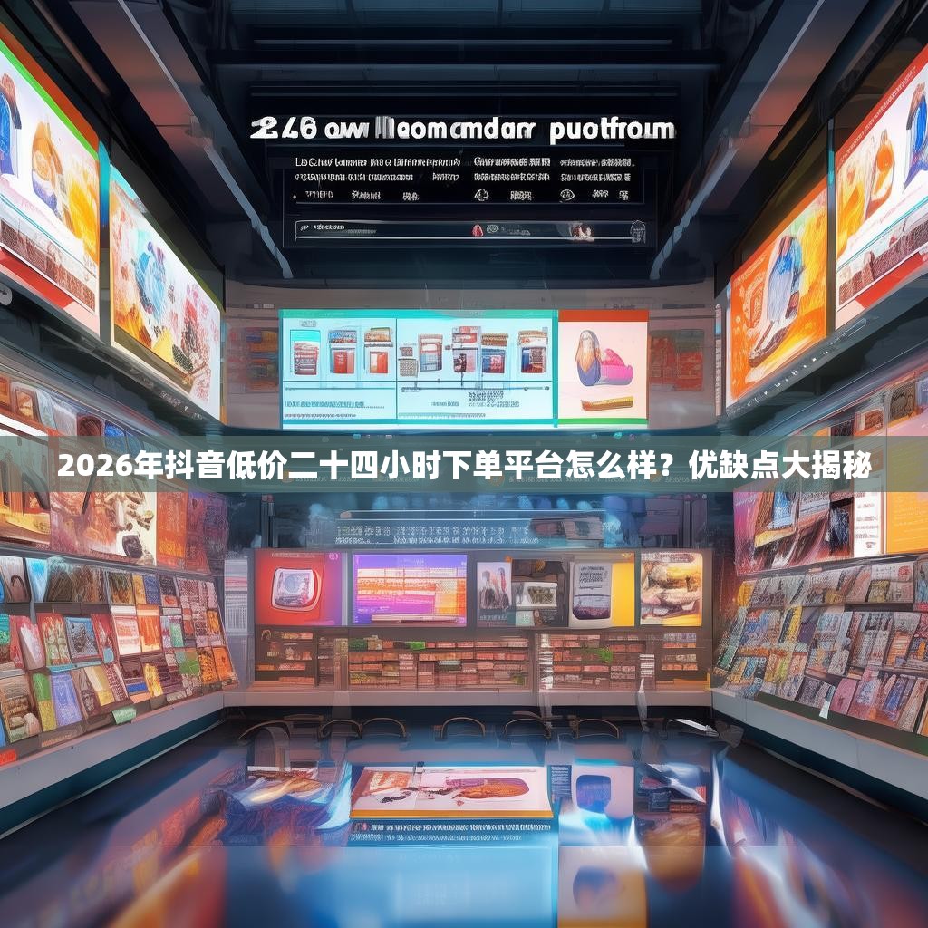 2026年抖音低价二十四小时下单平台怎么样？优缺点大揭秘