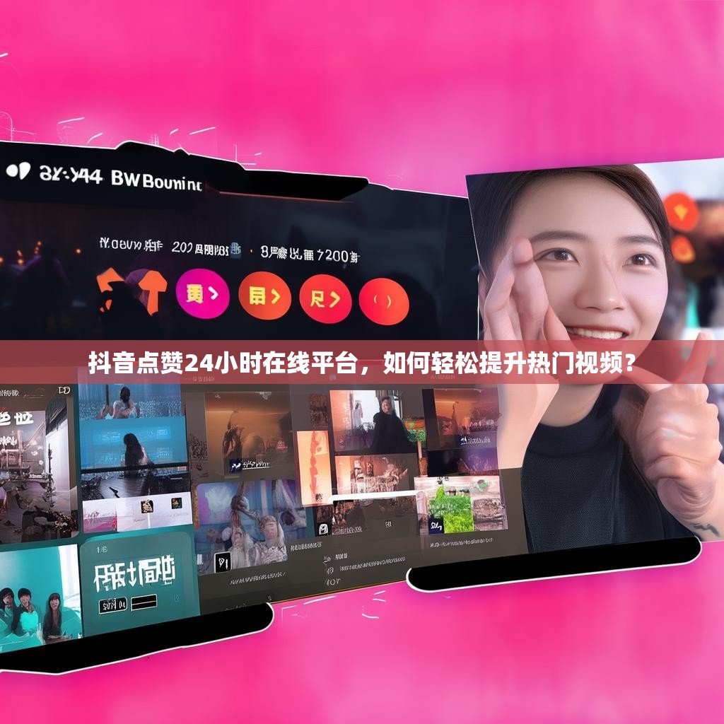 抖音点赞24小时在线平台，如何轻松提升热门视频？