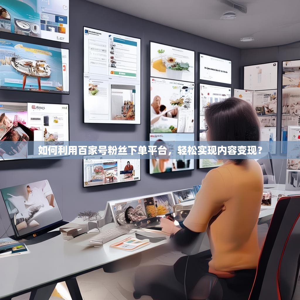 如何利用百家号粉丝下单平台，轻松实现内容变现？