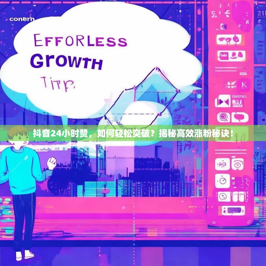 抖音24小时赞，如何轻松突破？揭秘高效涨粉秘诀！