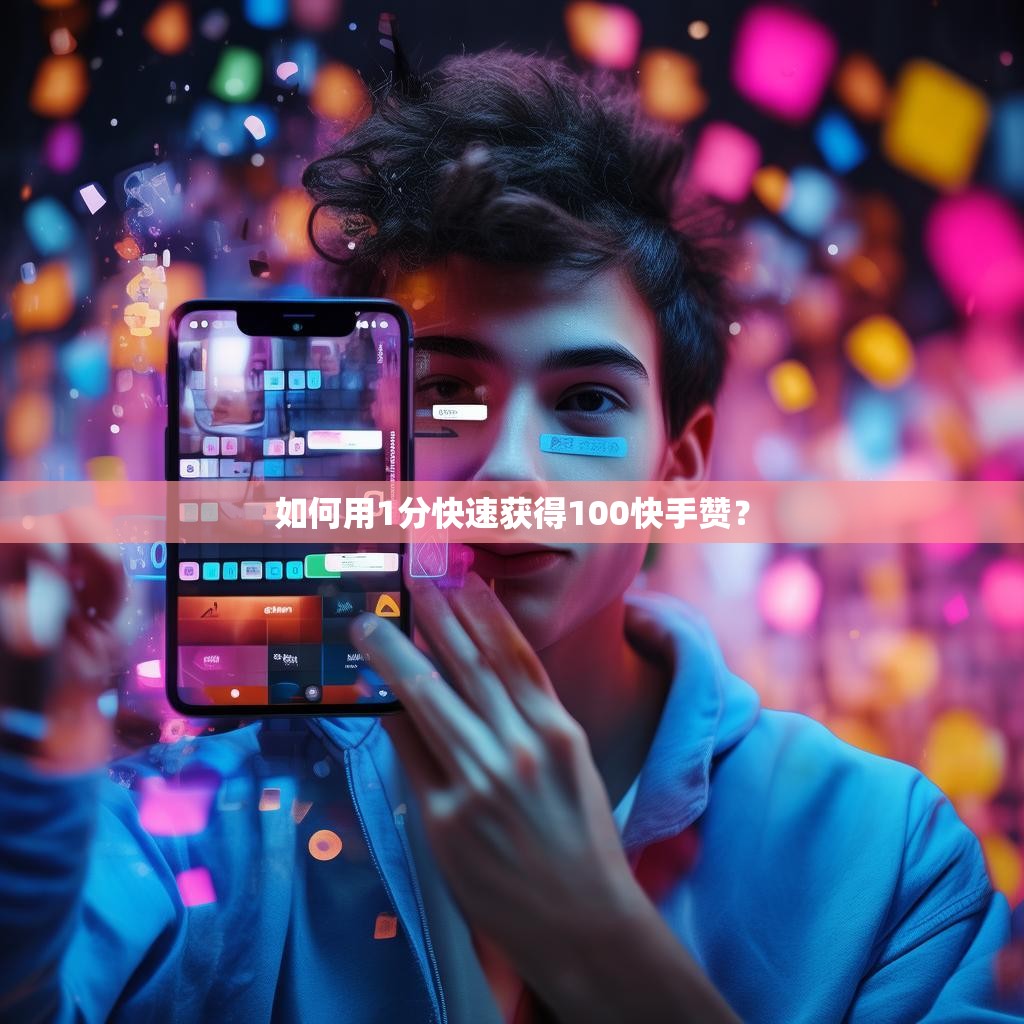 如何用1分快速获得100快手赞?