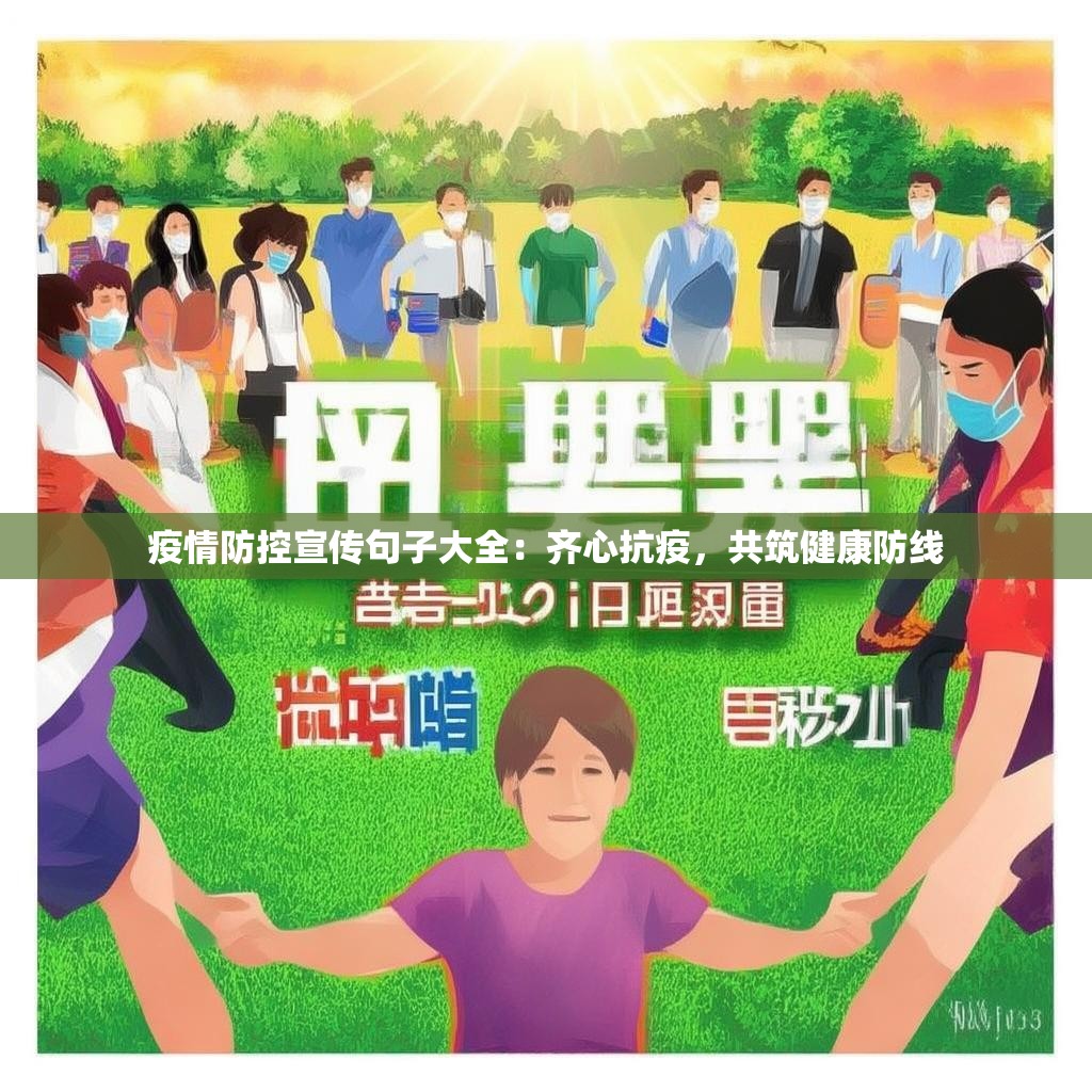 疫情防控宣传句子大全：齐心抗疫，共筑健康防线