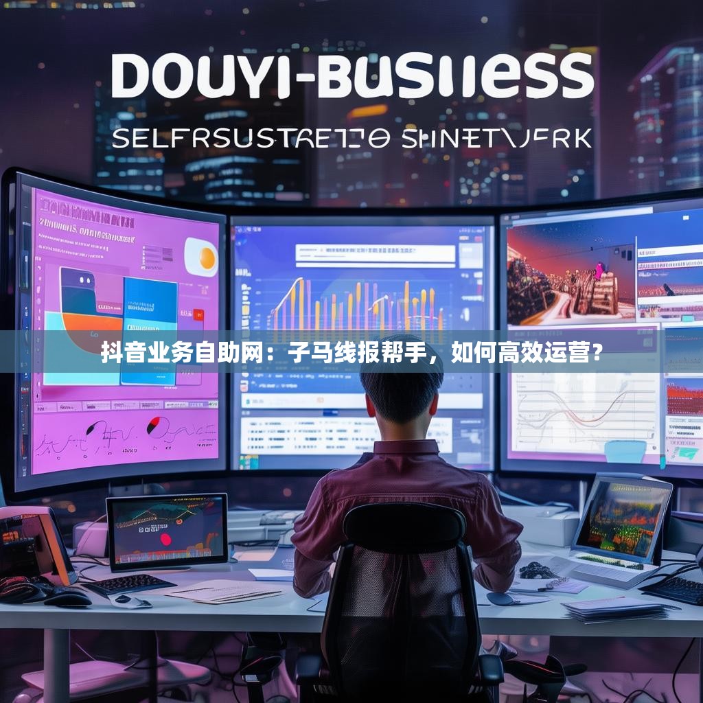 抖音业务自助网:子马线报帮手,如何高效运营?