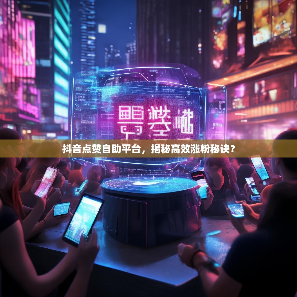 抖音点赞自助平台，揭秘高效涨粉秘诀？