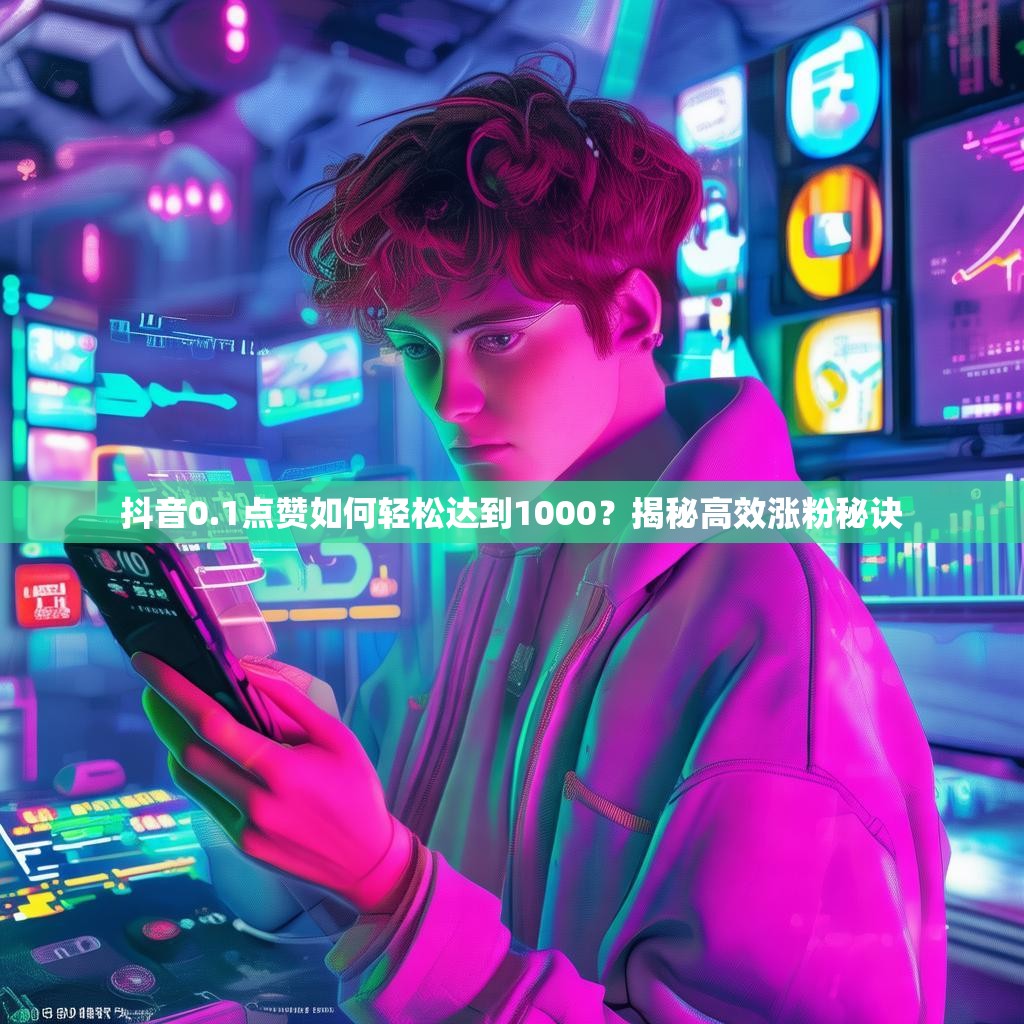 抖音0.1点赞如何轻松达到1000？揭秘高效涨粉秘诀