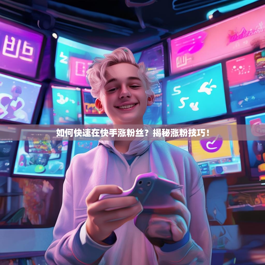 如何快速在快手涨粉丝？揭秘涨粉技巧！