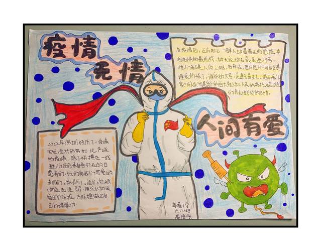 2022抗击疫情手抄报内容文字：抗疫知识及对英雄的致敬