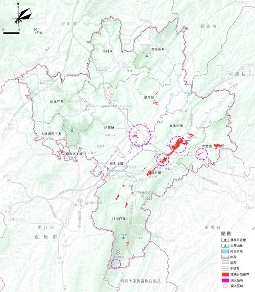 咸丰县城区域介绍：位置、行政、河流等多方面详情